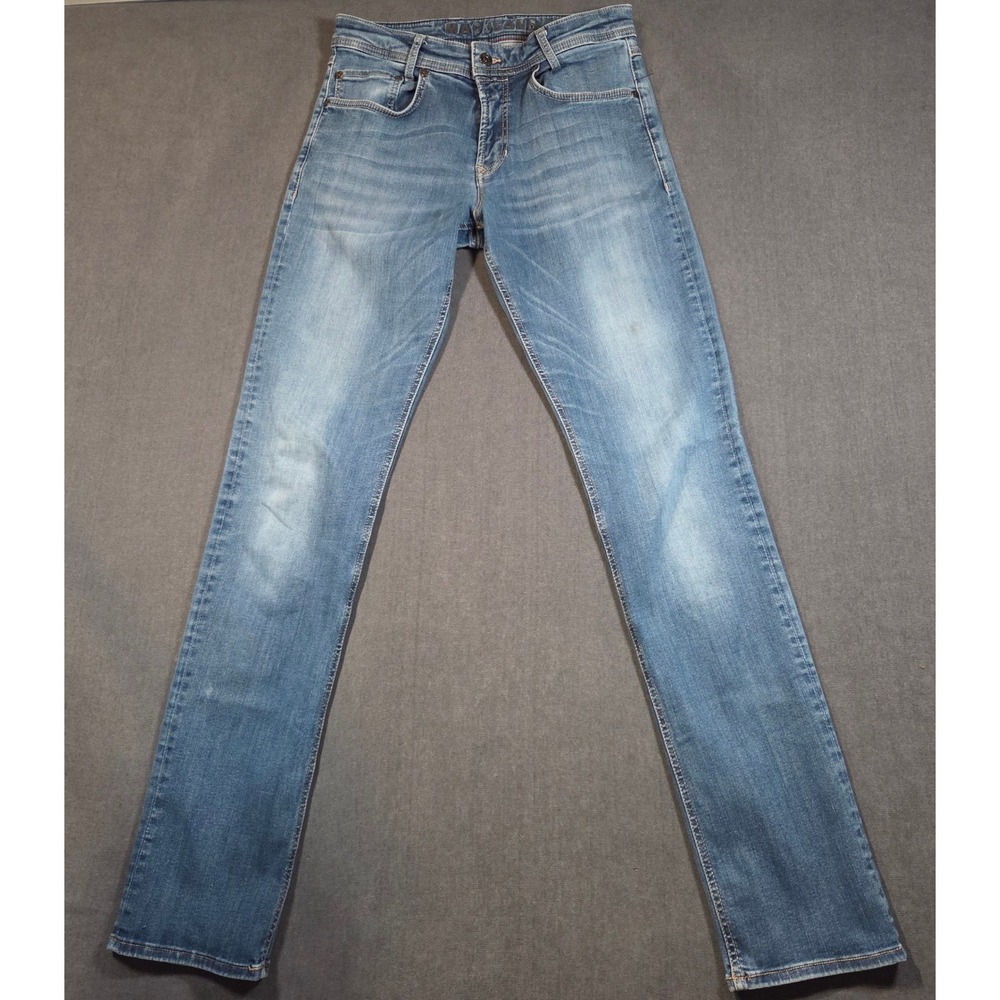 MAC Jeans Macflexx Slim Jeans Mens 32 Blue Stretch Denim 12-11326